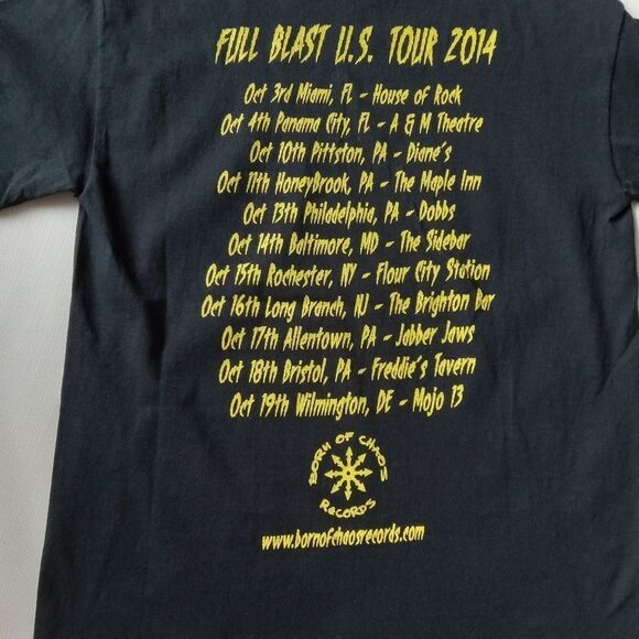 Gildan Black Betrayer F.T.M. Heavy Cotton Thrash Metal Band T-Shirt Adult Medium - Picture 5 of 12